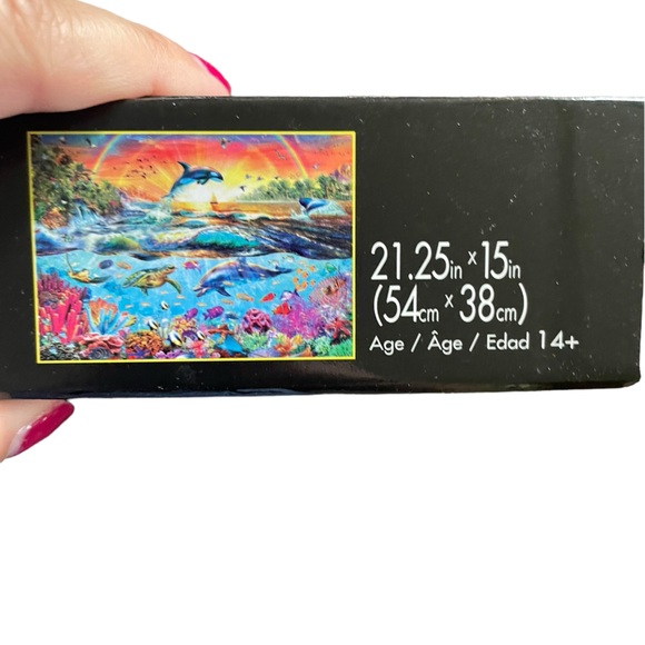 500 piece Buffalo Brand jigsaw puzzle Amazing Nature Tropical Paradise - Picture 6 of 6